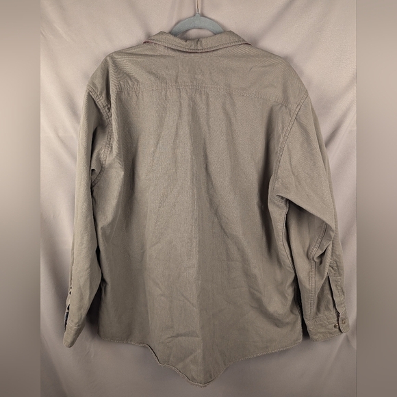 Cabela's flannel-lined jacket in XL, see photos for two small marks on the back - Picture 5 of 8